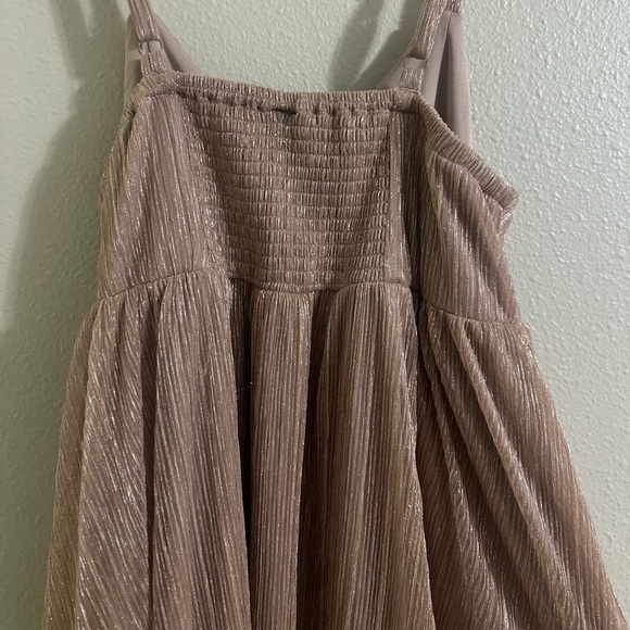 Torrid Blush Tea Length Sleeveless Dress - Picture 9 of 13